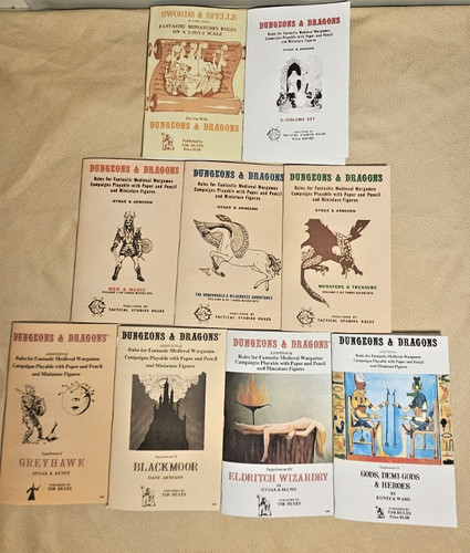 Dungeons dragons original - dragons,