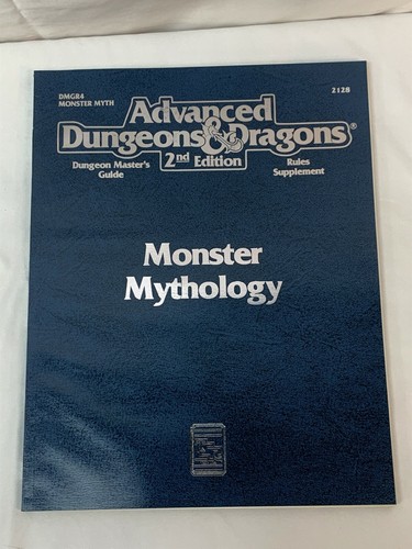 Monster mythology advanced - mythology,